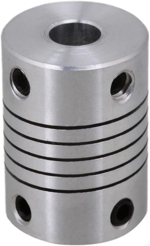 2pcs Shaft Coupling, 6mm 1/4 Stainless Steel Couplers for Motor Coupler and 3D Aluminum Alloy Stepper Driver.