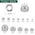 5/16-18 Nylon Insert Hex Lock Nuts – Stainless Locknuts, Hex Drive, 304 Stainless Steel, Pack of 50