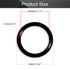 10pcs Nitrile Rubber O-Rings, 3.1mm Wire Dia 29.8mm Inner Dia 36mm OD Metric Sealing Nitrile NBR Rubber Washers for Oil or Air Sealing, Professional Plumbing, Car Repair, Air or Gas Connections Black