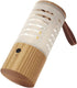 pazmia Portable Wooden Night Light 1500mAh Mini Stepless Dimming Warm White Light USB