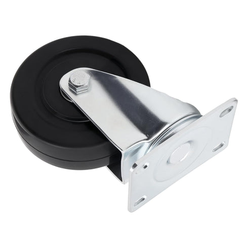 4 Inch Set 4, 2200lbs, 2 2 Caster Wheels of Industrial Top Plate Swivel Casters Load Locking Swivel Rolling Wheel