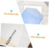 Ciieeo 6pcs Portable Document Bag, A4 File Holder, Plastic Pocket Folders, Travel Folder, Business Manager