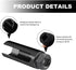 1/2" 6-Point O2 1/2" DXNQ Drive Sensor Socket Wrench with L-Shaped Extension Bar, Chrome Vanadium Steel, Universal Fit