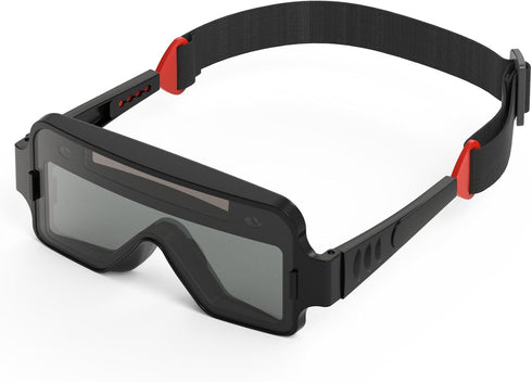 YESWELDER True Color Solar Powered Auto Darkening Welding Goggles – 2 Sensors Welder Glasses for TIG MIG MMA Plasma