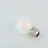 Frosted E26 LED Bulb 4W, 2700K Warm White, 40 Watt Equivalent, G16.5 Edison Globe Light Bulbs, 6-Pack for Chandelier