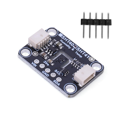 HiLetgo SHT41 Temperature Humidity Sensor Module, IIC I2C 3.3V-5V for Air Quality Monitoring