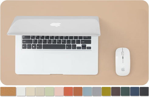 Cork Desk Mat - Small Dual-Sided Desk Pad for Office and Home