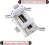 WANLIAN 1PCS Door Window Lock Stopper Adjustable Thick Sliding Safety Anti theft Children Security LockChild Plastic Steel Aluminium Rails Limit Window Door Anti Slip