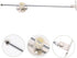 1pcs Homoyoyo Furniture Support Hinge Construction for Cabinets Bedside Tables Easy to Use Hinge Connector Parts