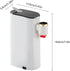 JEYUUMIM 110V 1500W 5 Instant Hot Water Dispenser Temperatures Bottle Warmer Formula Dispenser, Mineral/Bottled Water