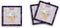 Sticky Notes 12 Pack, 3"x3", 50 Sheets/Pad, Reach for The Stars Moon Crystal Ball, Cute Funny Memo Note Pads
