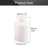 Othmro 20Pcs 4.1oz PE Plastic Bottles Container Lab Chemical Reagent Bottles 120ml Wide Mouth Storage Bottle 28mm ID Round Sample Liquid Storage Container Sealing Bottle with Cap for Food Stores White by Othmro