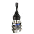 uxcell 4 Position Joystick Switch Controllers 4NO Latching Type 150V/250V/600V 30mm Panel Mount HKA1-41Y04