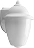 Progress Lighting Polycarbonate Outdoor 1-Light Acrylic Shade Traditional Outdoor Wall Lantern Light