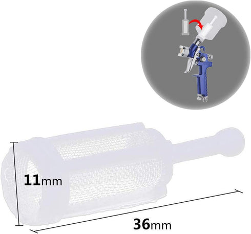 3Pack Oil Water Separator for Air Line, 1/4'' NPT Inlet and Outlet for Air-Compressor Tools and Accessories