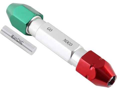 Accusize Industrial Tools Go/No Go Double End Gage Handle, 0.251'' - 0.500'', 3350-0102