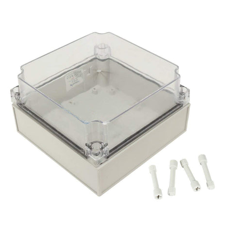 YXQ 175 x 175 x 100mm Square Junction Box, IP66 Waterproof Project Case Enclosure (7 x 7 x 4 inches)