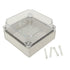 YXQ 175 x 175 x 100mm Square Junction Box, IP66 Waterproof Project Case Enclosure (7 x 7 x 4 inches)