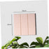 Ciieeo 3pcs Pink Felt Board Tiles, Colored Felt Notes Board Tiles, Memo Wall Bulletin Boards, Three-Dimensional Photo