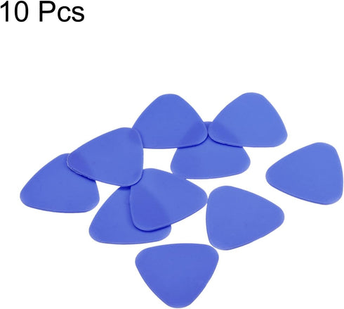 MECCANIXITY 10pcs Dark Blue Plastic Phone Pry Opening Tools 1mm Thick for Mobile Repair, Guitar Picks