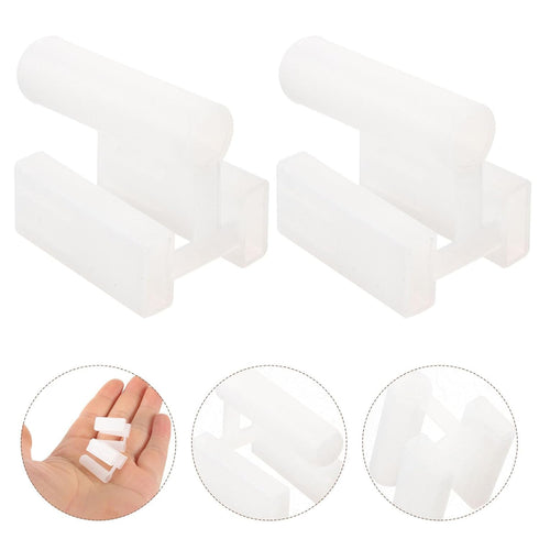 DOITOOL 100pcs 3 Prong Plug Cover, Plastic Socket Covers for Electrical Outlets, Easy Install Safety Caps
