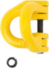 Mytee Products 4 Pack Grade 80 3/8" Safety Chain Connector Hammer Lock Link for Trucks - 7100 lbs WLL Forged Alloy Steel