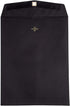 JAM PAPER 10 x 13 Open End Catalog Envelopes with Clasp Closure - Smooth Black - 50 Pack