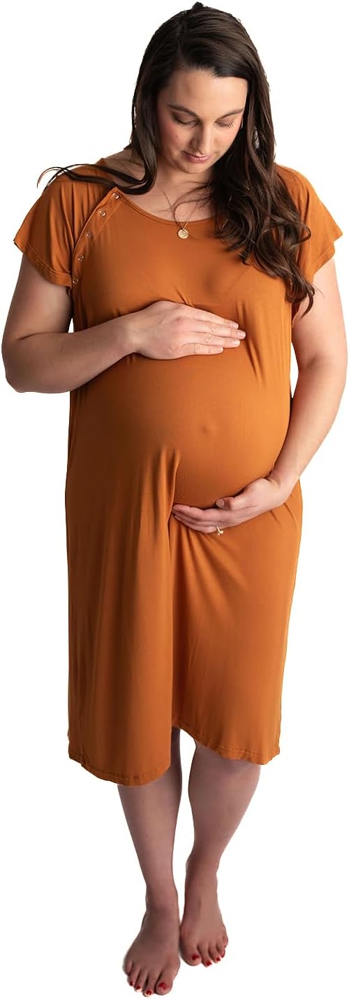 Three Little Tots Plus Size Labor and Delivery Hospital gown Maternity Nursing
