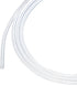 10ft Clear Silicone Tubing 0.4mm ID x 1.6mm OD - Pure Industrial Plastic Hoses for Pump Siphoning