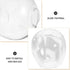 6.10X5.90X5.90In Mikikit Hanging Lamp Shade Glass Pendant Lamp Shade Decorative Replacement Ceiling Cover Light