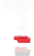 1x Adapter Fits Bauer 20v MAX Cordless Tools Compatible with Porter Cable 20 MAX Lithium Batteries, RED