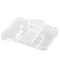 Scicalife 10 Sets Square Petri Dish with Lids, Plastic Material Container for School Lab Science Experiment