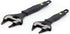 Extra Slim Jaw 6-Inch Adjustable Wrench, Large 1.34-Inch Jaw Opening for Tight Spaces