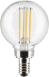 Satco 4-Watt LED E12 Light Bulb, 4000K, Dimmable, 15000 Hour Rating