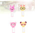 4Pcs Cartoon Toilet Lifter Handle Colorful Plastic Toilet Seat Lifter for Boy Girl and Seniors Easy One-finger