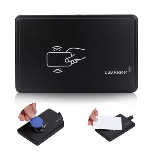 ZZIOLYTHICTRADING 125kHz 5pcs ATA5577 3 5cm USB ID Card Reader Writer Copier Duplicator, Card Reader Writer with Key