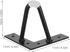 4pcs 10cm VILLCASE Black Iron Hairpin Furniture Legs with Anti-Slip Base for Coffee Table, Bedside Cabinet