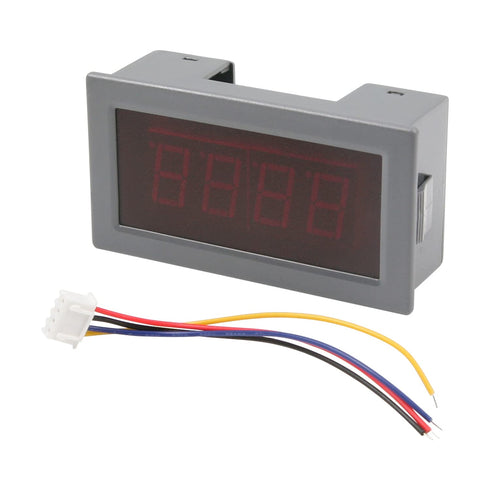 Fielect Digital AC Voltmeter Panel, AC 0-300V LED Digital Volt Meter, 3 1/2 Digit
