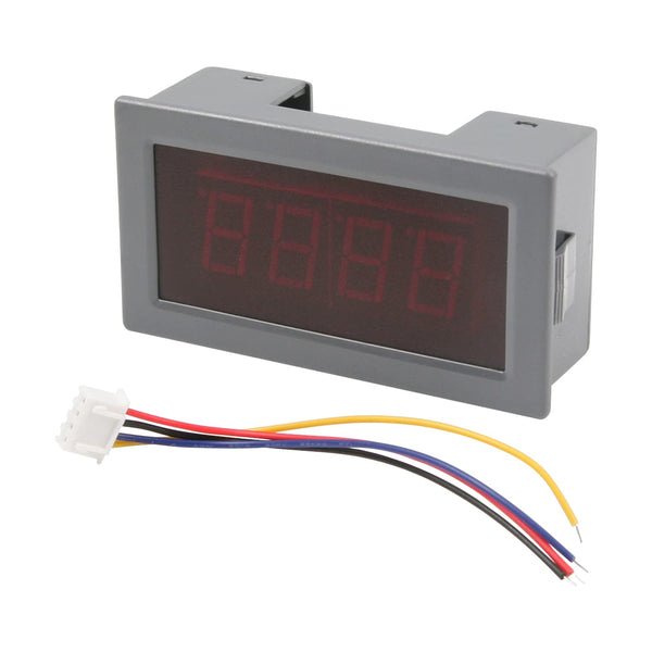 Fielect Digital AC Voltmeter Panel, AC 0-300V LED Digital Volt Meter, 3 1/2 Digit