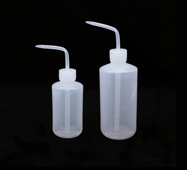 2 PCS Plastic Wash Bottle, LDPE Squeeze Bottles for Chemistry, Medical, Tattoo, Science Lab & Gardening