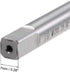 uxcell M12 Left Hand Metric Machine Tap, 1.25 Pitch, High Speed Steel Tapping Tool