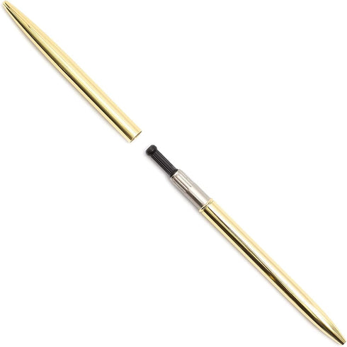 Juvale Gold Ballpoint Pens, Pack of 12, 1 mm Medium Point, Black Ink, Metal Twist-Action Design for Wedding Guest Book