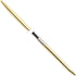 Juvale Gold Ballpoint Pens, Pack of 12, 1 mm Medium Point, Black Ink, Metal Twist-Action Design for Wedding Guest Book