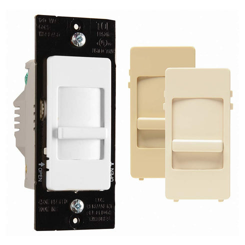 Legrand Pass & Seymour 450W Wide Slide LED Dimmer Light Switch, No