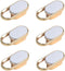 SANCHAKOU Zinc Alloy Drawer Pulls 6Pcs Bedside Cabinet Handle Bathroom Cabinet Wine Cabinet
