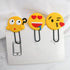 Cute Bookmarks, Funny Paperclip Bookmark, Novelty Emoticon Book Marker for Kids, 10PCS Random