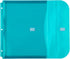 JAM PAPER Plastic 3 Hole Punch Binder Envelopes with Hook & Loop Closure - Letter Booklet - 9 1/2 x 11 1/2
