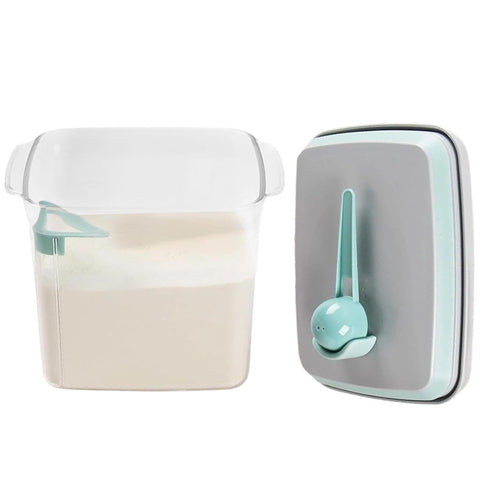 Generic 1 1700ml Formula Dispenser - Large Capacity, Piece Storage Box for Nutritional Powder, Airtight Container