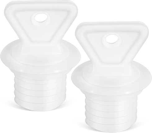 VOSAREA 2pcs Hot Water Bottle Stoppers Leakproof Hot Water Bottle Caps Rubber