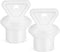 VOSAREA 2pcs Hot Water Bottle Stoppers Leakproof Hot Water Bottle Caps Rubber